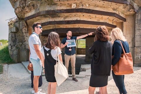 Mémorial de Caen Museum Admission and Guided Tour of D-Day Sites