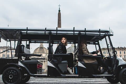 THE MYSTERIOUS SIDE OF ROME: Private Golf-Cart Tour