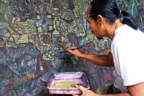 Private Tour of Ubud Art Village from Bali