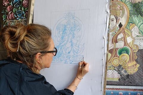 Dhiraj's painting classes and art workshop