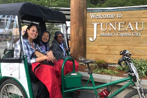 Five-Star Juneau Pedicab Private Tour