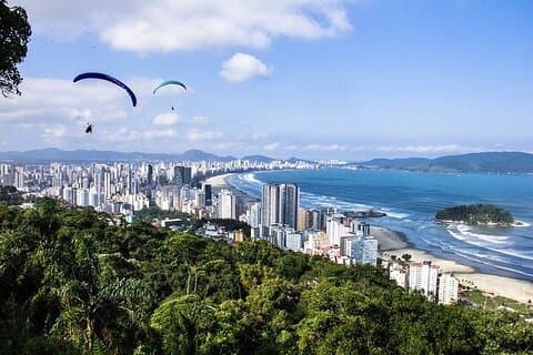 10-hour beach tour Santos: Shared Full-Day with Tickets & Lunch