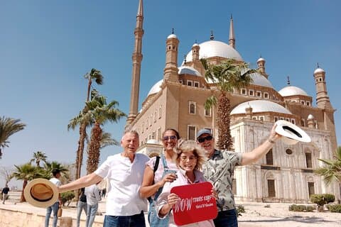 The Civilization Museum, Old Cairo and Mohamed Ali Mosque Day tour from Cairo.
