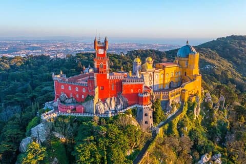 Lisbon: Sintra, Pena Palace, Cape Roca & Cascais - Guided Tour