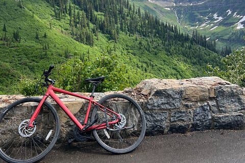 Self Guided Bike Tour in Glacier National Park