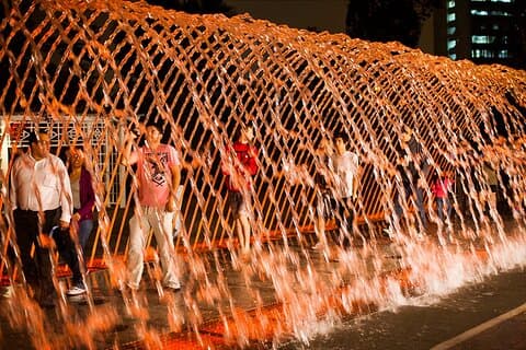 Magic Water & Laser Light Show Including Pickup And Drop-Off