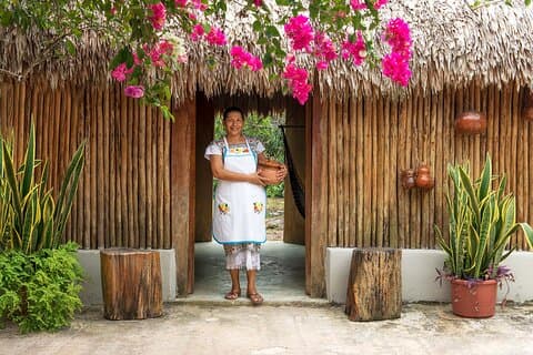 Bacalar 7 Color Lagoon and Mayan Family from Costa Maya Port