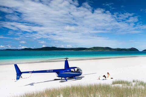 Heart Reef & Whitehaven Rest and Relax - ~2.5Hr Helicopter Tour