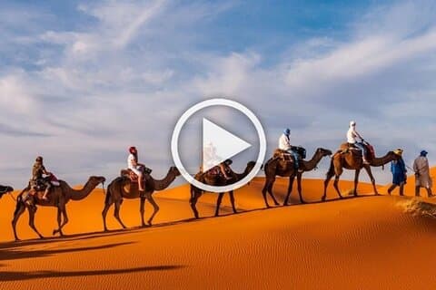 1 Night Camel Trekking in Merzouga