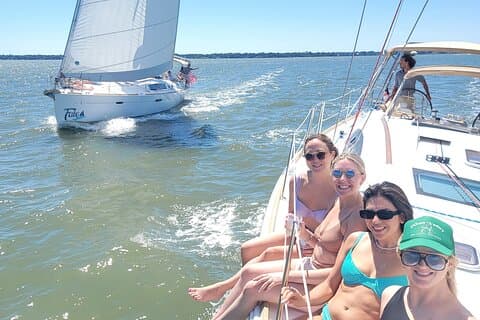 Private Morning Sail, Dolphin and History Tour on Mystique