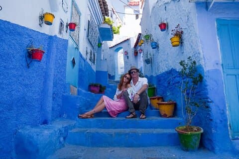 Akchour Waterfalls & Chefchaouen Day Trip with Tajine Experience