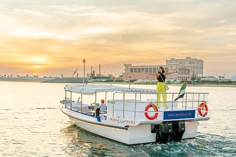 Abra Sunset Tour in Dubai Marina