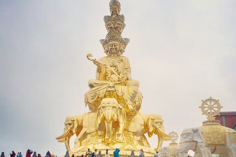 2-Day Tour to Leshan Giant Buddha and Emei Mt. Golden Summit Tour