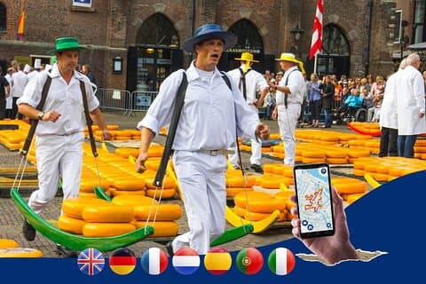 Alkmaar: City Walk with Audio Guide in 7 Languages on your Phone