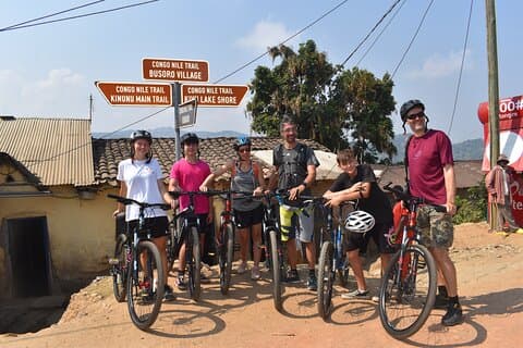 Hiking and biking tours on the Congo Nile Trail
