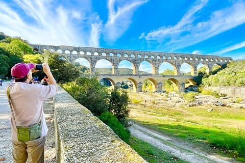 A day at Pont du Gard, Nîmes and Orange (Roman monuments)