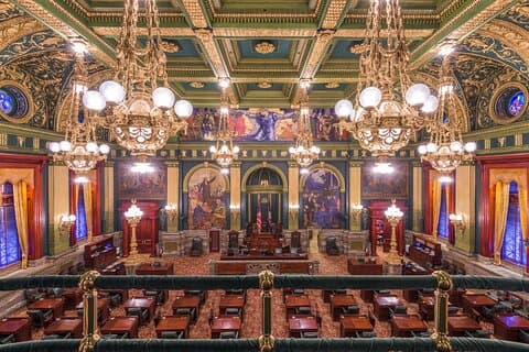 U.S. Capitol and Library of Congress Tour with Rotunda & Crypts