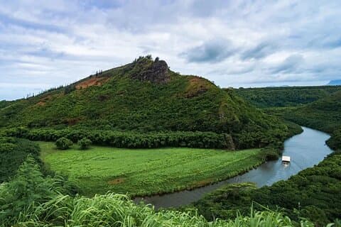 Private Kauai Eastside Waterfalls & Local Grinds