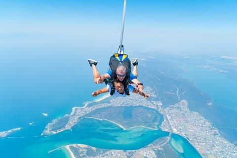 From Sydney: Tandem Skydive Experience over Newcastle Beach