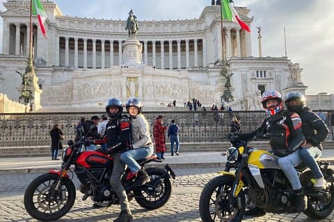 Ducati Motorbike Tour of Rome