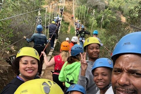 Canadas Zipline Canopy Tour Bufadora with Private Port Pick up