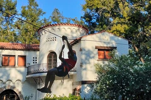 Zipline and Arborism without Lines for 1 Day on the Banks of the Mendoza River