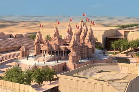 Private Tour in Abu Dhabi City with BAPS Temple