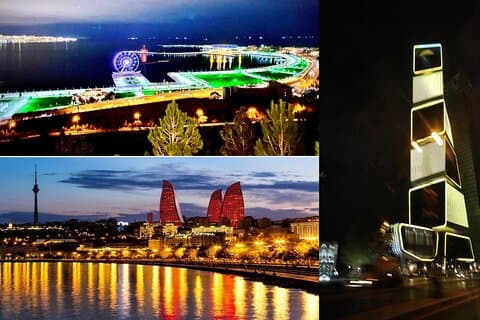 Private Half Day Baku Night Panoramic Tour