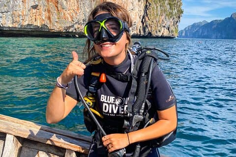 From Phi Phi: Half Day Trip for Certified Divers (2 Dives)