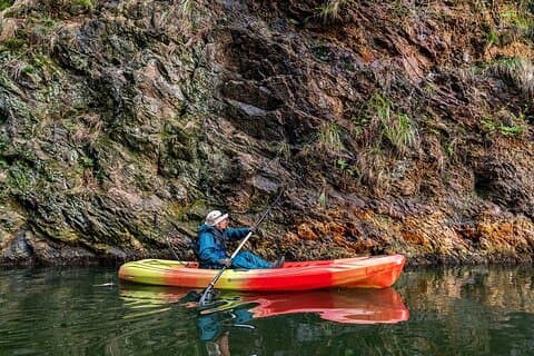 Guided Kayak Tour Unveiling the History of the Lake Suigetsuko