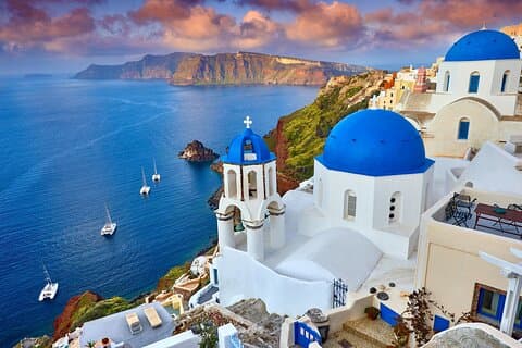 Skip Sky Tram Deluxe Five Hour Santorini Tour