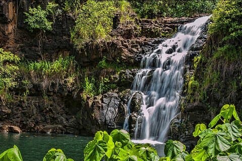Oahu Circle Island Tour with Waimea Valley Waterfall