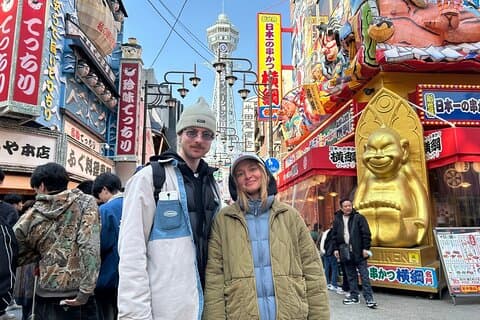 Osaka Highlights Walking Tour: Castle, Dotonbori & Hidden Gems