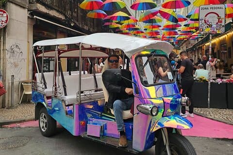 Special Guided Tour of Tuk Tuk Lisbon Historic 2 Hours