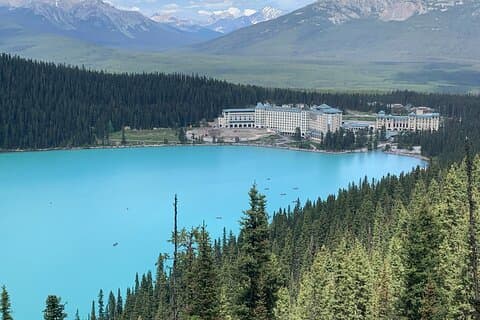 2025 Winner-Lake Louise Moraine Lake Johnston Canyon Banff Town
