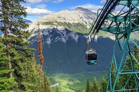 Day Tour to Banff Gondola Johnston Canyon Hiking Hot Springs