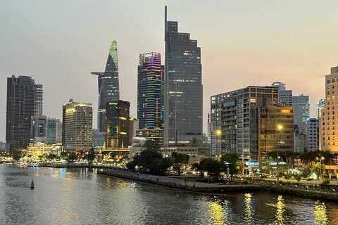 [Free E-sim] Evening Walking Tour in Saigon