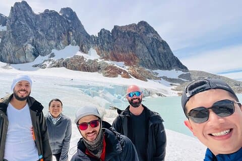 Small group Trekking to Ojo del Albino Glacier