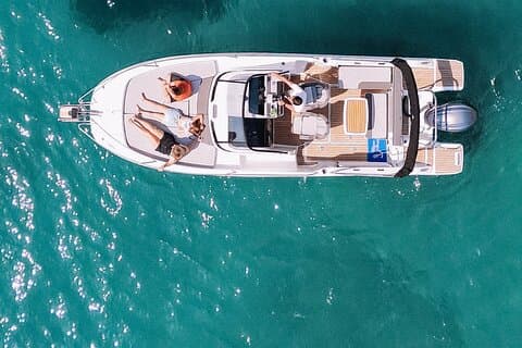 Private Elaphiti Islands Boat Tour on Cap Camarat 7.5