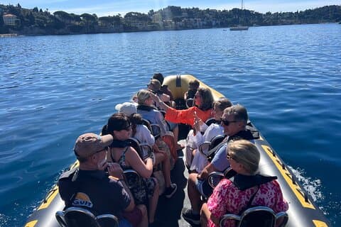 Sea trip from Villefranche sur Mer to Mala with swimming