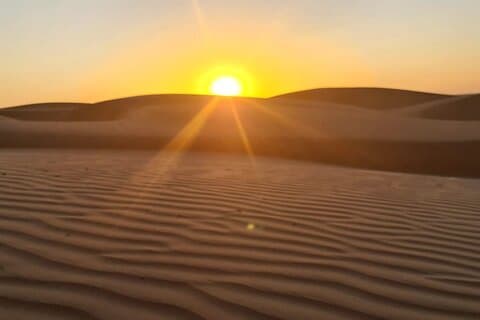 Private Tour to Wadi Bani Khalid & Wahiba Sand Desert with Sunset