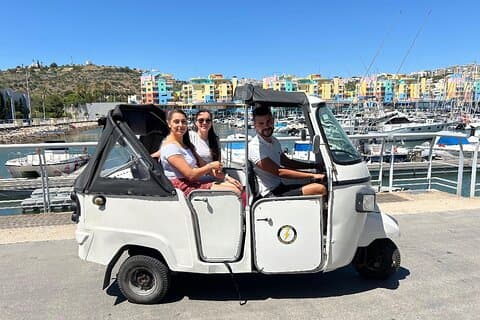 Private: Albufeira / Vilamoura City & Beach Tour (TukTuk or Jeep)