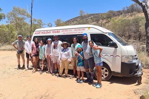 Alice Springs Airport to West MacDonnell Half-Day Tour