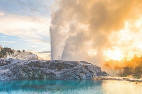 Auckland: Rotorua Te Puia with Haka & Polynesian Spa Small Group