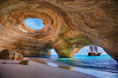 Algarve Private Day Trip from Lisbon with Benagil Cave Boat Tour