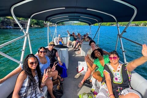 Lake Austin Scenic History Tour 2-Hour, Fully Shaded, All Ages
