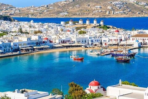Mykonos Tour from Cruise Port including Little Venice & Windmills