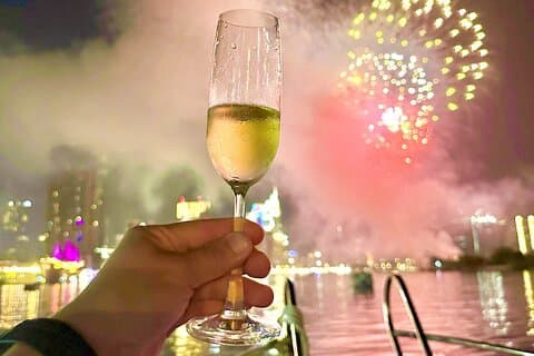 Saigon New Year’s Eve Fireworks – Luxury Speedboat Experience