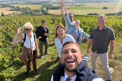Reims or Epernay: Full day Champagne Mumm, family grower & lunch