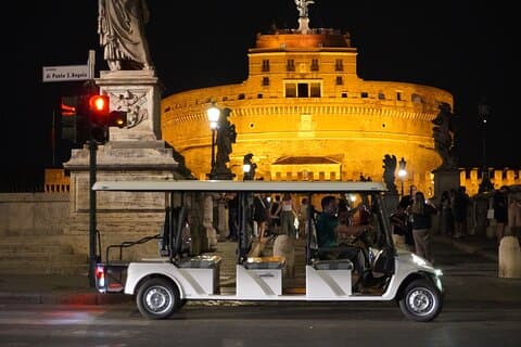 Nocturnal Rome Golf Cart Tour